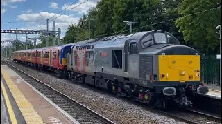 Class 37 + 455 | 37884 ‘Cepheus’ + 455907 | Rail Operations Group | Tilehurst | 05/08/22