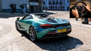 McLaren 720S Spider | Forza Horizon 5 Gameplay (Logitech G29 steering wheel)