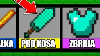 PRO VS NOOB - MINECRAFT OPENING SKRZYNEK | KOSA W PIERWSZEJ SKRZYNCE!