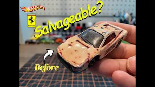 Hot Wheels Ferrari Testarossa Restoration