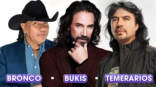 Los Temerarios, Grupo Bronco, Los Bukis Mix Romanticos || 40 Recuerdos Del Ayer Grandes Exitos