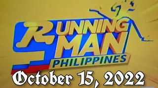 Running Man Philippines October 15, 2022