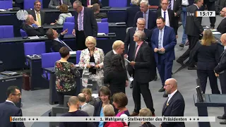 Bundestag 26.09.2019 * Wahlgang Stellvertreter des Bundestags Präsidenten AfD