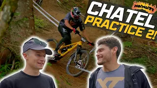 CHATEL WORLD CUP PRACTICE DAY 2 | Jack Moir |