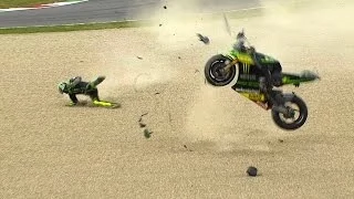 MotoGP™ Mugello 2014 -- Biggest crashes