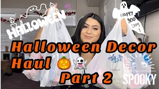 Hallow Decor Haul Part 2 🎃🎃(Marshall’s, T.J. Maxx)