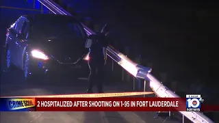 Shooting reported on I-95 in Fort Lauderdale