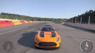 AMG GT Black Series vs C8 Z06 vs Aventador SVJ on Spa - Forza Motorsport