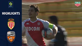 AS MONACO - FC LORIENT (2 - 2) - Highlights - (ASM - FCL) / 2020-2021