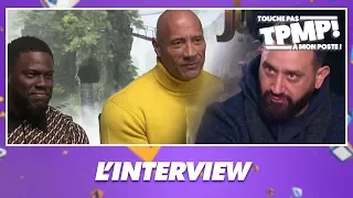 L'interview exclusive de Dwayne Johnson et Kevin Hart par Cyril Hanouna