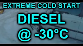 EXTREME DIESEL COLD START compilation | -30*C | s.2 ep.48 | Запуск дизеля в мороз -30