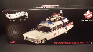 Hot Wheels Elite 1/18 Ghostbusters Ecto 1 Review