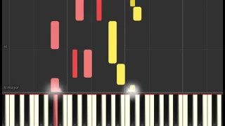 Pete's Dragon Soundtrack; The Lumineers - Nobody Knows (Piano sheet & Synthesia)