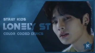 Stray Kids - Lonely St. (Color Coded Lyrics)