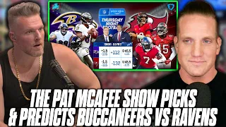 The Pat McAfee Show's Official Picks & Predictions For Ravens vs Buccaneers