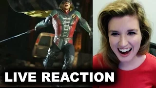 Injustice 2 Robin Gameplay Trailer REACTION