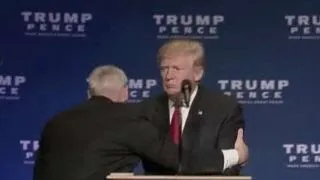 Trump rushed off stage by Secret Service in Reno