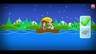 Homescapes - Mini-game - Save Austin and Katherine from boat