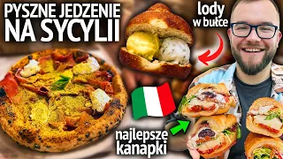 SYCYLIA WSCHODNIA - PYSZNE JEDZENIE na Sycylii (Taormina, Syrakuzy, Katania i Noto) GASTRO VLOG 506