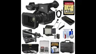 PANASONIC HC-X1 4K Ultra HD Video Camera Camcorder with 128GB Card