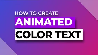 Jak zrobić animowany kolorowy tekst w CSS