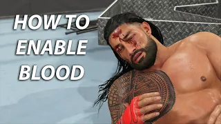 WWE 2K23 - How To Enable Blood