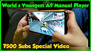 Asphalt 9 | World's Youngest Asphalt 9 Manual Player | Handcam Video | Crescent Moon Event | Top 1℅