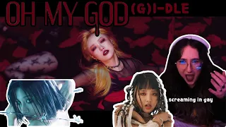 ❥first time watching (여자)아이들((G)I-DLE) | 'Oh my god' Official MV Reaction