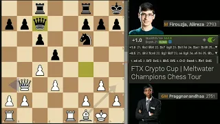 Pragg Crushed Alireza like Stockfish | Pragg vs Alireza | FTX Crypto Cup 2022 MCCT 2022