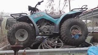 スズキATVの取り出し　Suzuki ATV