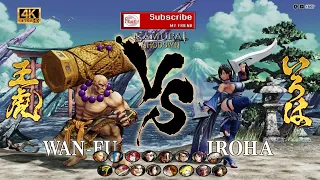 Today...Wan-Fu Vs Iroha In Amazing Combat [Samurai Shodown]