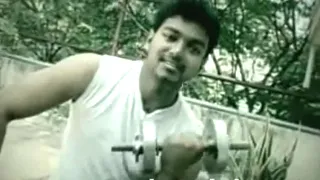 Our Thalapathy Vijay at his home | An old video | Vijay' regular exercise and breakfast video |