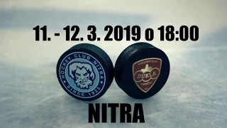 Playoff 2019 - promo pozvánka - HK Nitra vs. Dukla Trenčín / Dukla Trenčín vs. HK Nitra