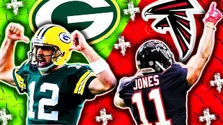 🁢 2016 🁢 GB Packers @ ATL Falcons 🁢 Week 8 🁢 Condense Game