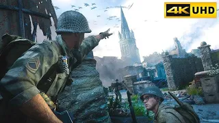 STRONGHOLD CALL OF DUTY WW2 GAMEPLAY [4K 60FPS PC ULTRA] (No Commentary)