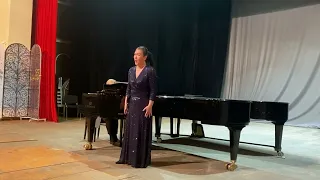 Чжан Тинтин(Меццо-сопрано) Гуно Ария Сафо «O ma lyre immortelle...» из оперы «Сафо»