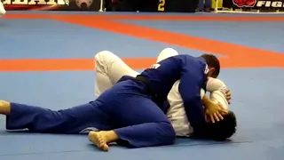 Gabriel Napao Gonzaga in one more fight with gi on IBJJF bjj fight Boston champion