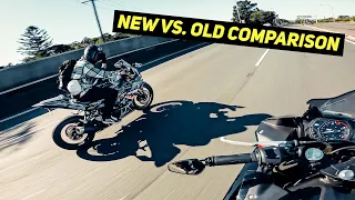 Yamaha R3 NEW vs. OLD Style | Yamaha R3 Scenic Motovlog!