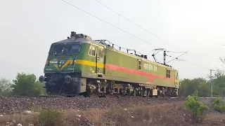 Twins GOOTY & BGKT WAG9 HC In Same Track | WAG9 HC Starting Action | INDIAN RAILWAYS