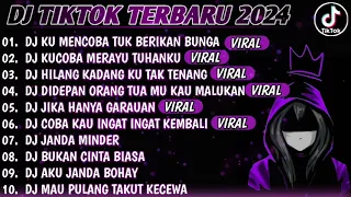 DJ VIRAL TIKTOK 2024 || KU MENCOBA TUK BERIKAN BUNGA || JEDAG JEDUG FULL BASS TERBARU