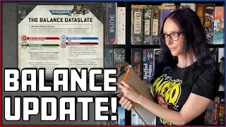 New 40k Balance Dataslate | Necron & Imperial Guard Buffs! | Drukhari & Mechanicus NERFS!? | GW News