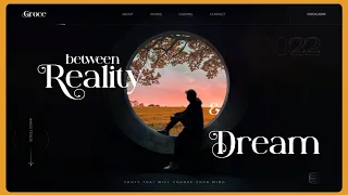 Web Design Speed Art  - How I Built This Website With Hover Interactions In Editor X