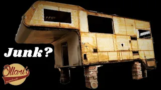 How BAD is the Damage? Is it Worth Saving??  // Rare VW Truck Camper Ep.2