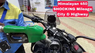 Himalayan 450 SHOCKING Mileage