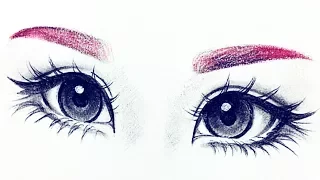 How I Draw Eyes From Reference ♡ |Christina Lorre'