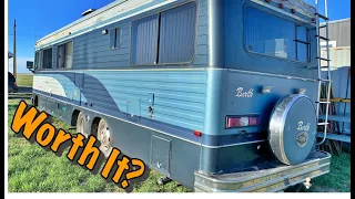 How Bad Is This Abandoned Luxury Barth Motor Home?? pt 3