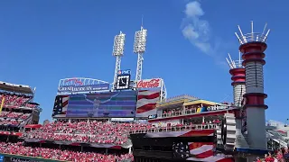 Our National Anthem Opening Day 2023 Style! MLB Reds vs Pirates