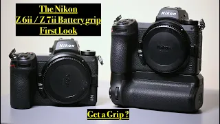 Nikon Z 6ii / Z 7ii Grip. First look at the new MB-N11. How hot swapping works