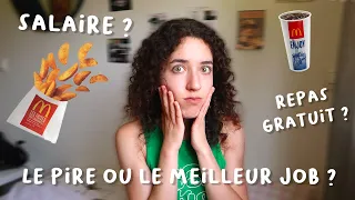 Mes jobs saisonniers part 1 : Travailler à Mcdo à 17 ans ?!