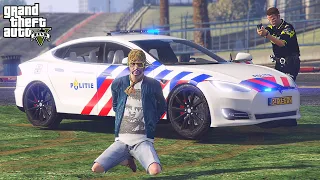 POLITIE PATROL IN DE TESLA MODEL S! - Nederlandse Politie #85 (LSPDFR)